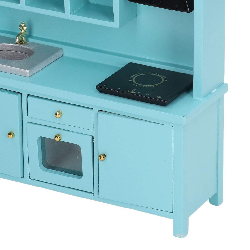 Кукольный домик игрушечная кухня миниатюрный игрушечный набор для кухни имитация своими руками 112