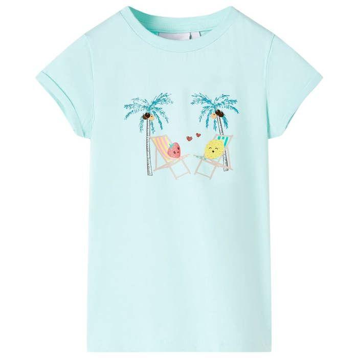Children's T-shirt Light Aqua 92/104/116/128/140