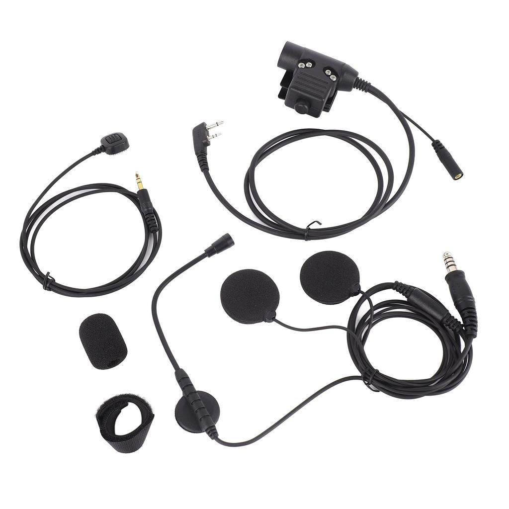 U94 PTT адаптер Отличное качество звука Стабильность сигнала Удобный комплект гарнитуры для мотоцикла