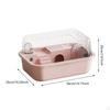 Habitat Hamster Cage Portable Openable Top Transparent House Small Animal for Rats
