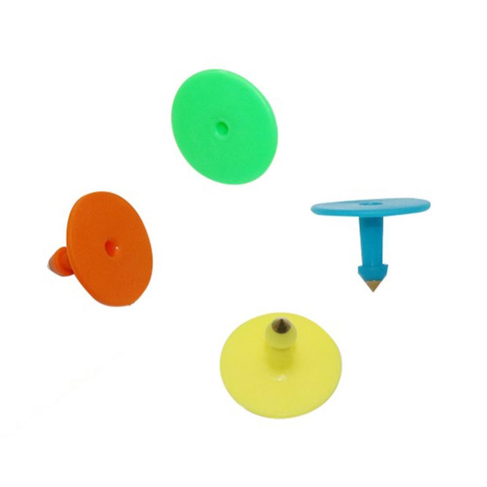 100pcs TPU Animal Ear Tag Non Word Veterinary Signs Ear Tag Nail Breeding Equipment For Sheep Pig Cattle