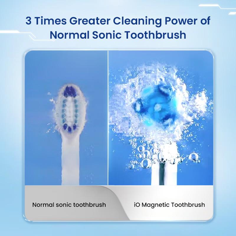 Electric Toothbrush for Adult Oral Health Deep Cleaning with Pressure Sensor