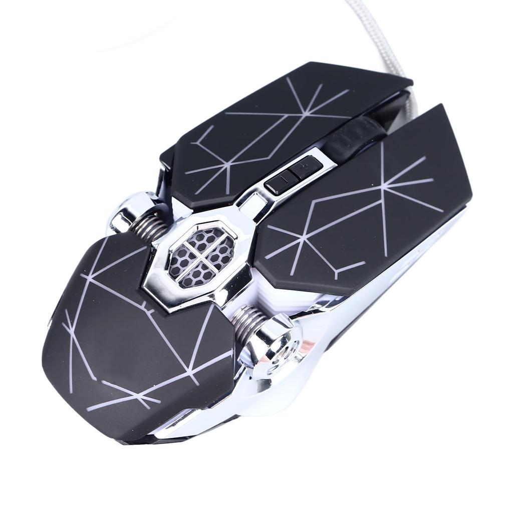 Механическая игровая мышь Точное управление Быстрый отклик RGB Эргономичная проводная мышь для компьютера