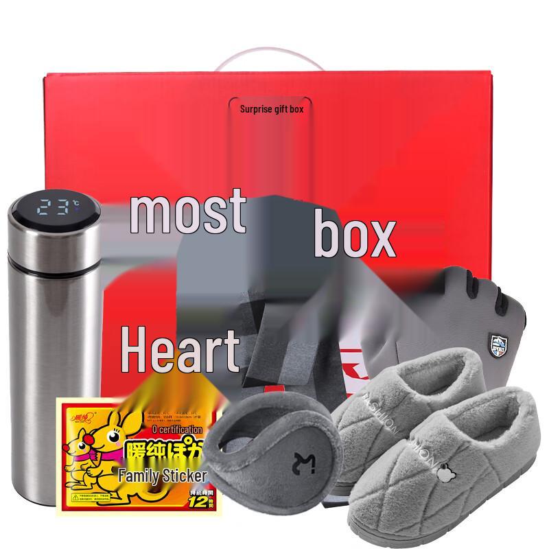 Men's Winter Warm 6-Piece Scarf & Glove Set