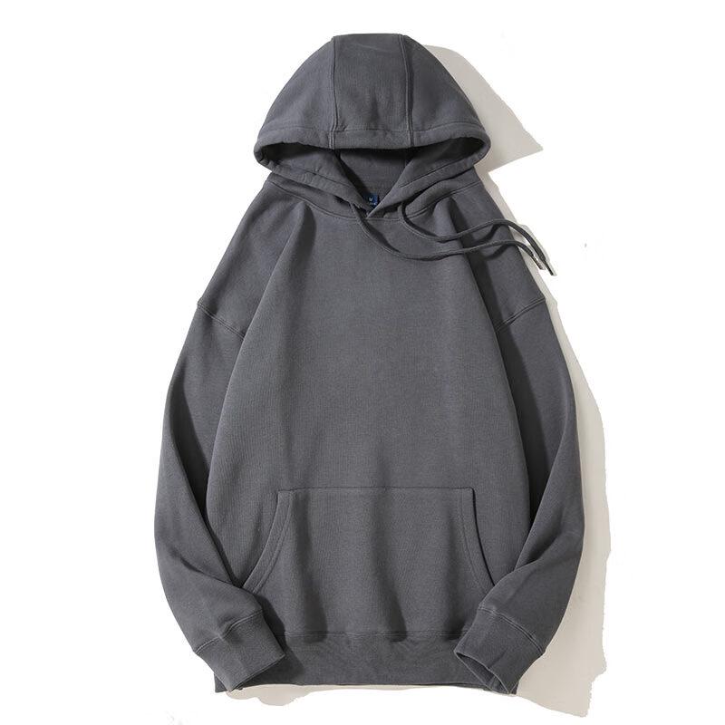 BFS102 Drop Shoulder Hooded Pullover Sweatshirt