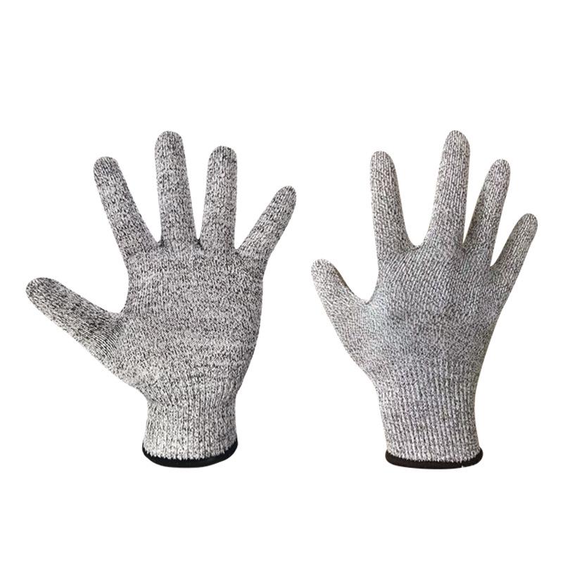 Level 5 Cut-Resistant HPPE Work Gloves - Wear-Resistant, Tear-Proof Safety Protection for Gardening and More