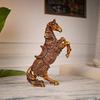 34.9758 Cm Rising Horse Statue Sculpture Elegant Horse Figurine for Living Room, Office, and Study Perfect Gift for Horse Lovers