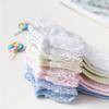 Baby Girl Socks Lovely Solid Color Breathable Princess Short Socks