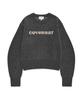 COVERNAT WOMAN Cooper Logo Knit Charcoal