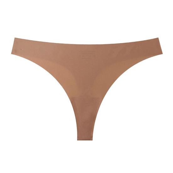 Бесшовные женские стринги с низкой талией, незаметные, для тренировок, сексуальные, эластичные, мягкие, дышащие