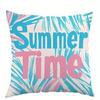 Home Decor Summer-Themed Pillow Covers With Tropical Prints Pattern Cushion Cover Suitable For Sofa Bedroom Car Pillow Cover