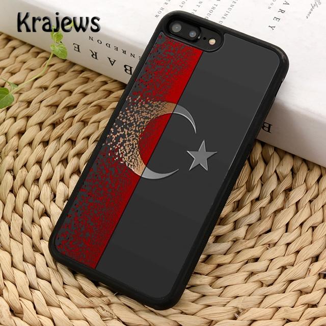 Krajews Republic Turkey Flag Ankara For iPhone 17 Air 16 Phone Case Cover 15 14 plus 12 13 pro max Fundas