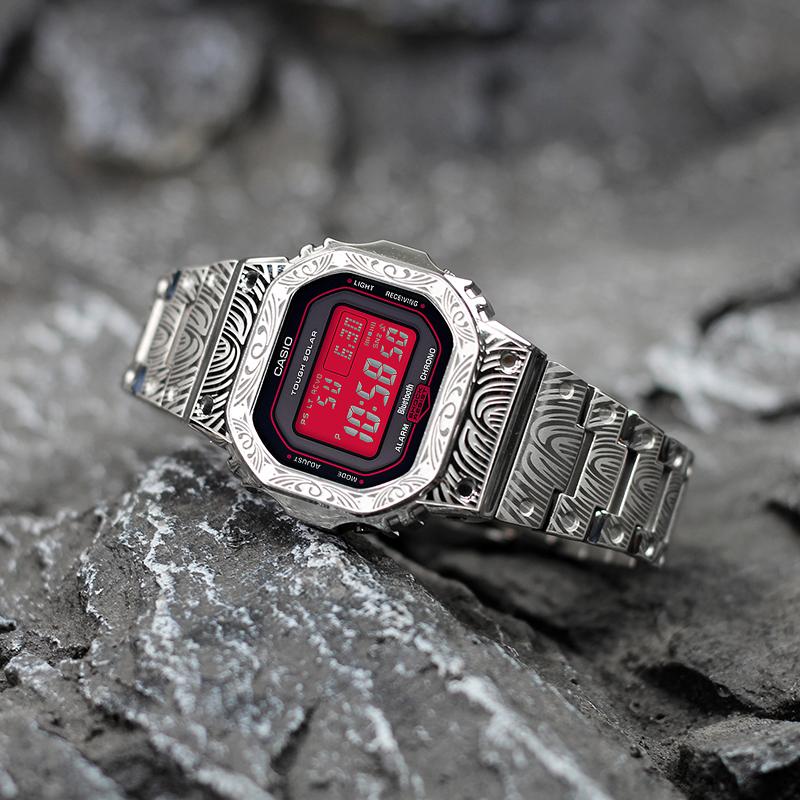 Casio Унисекс Часы из Кастомной Коллекции GW-B5600AR-1A(Watch4--)