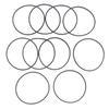 10Pcs Rubber Carburetor Float Bowl Gaskets O-Ring For Carb 693981 280492 Lawn Mower Accessories Gardening Supplies