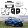 23 Ford Ranger Exterior Accessory Kit: Fog Lights, Taillights, Trunk Trim, Side Vents, Fuel Tank Cap