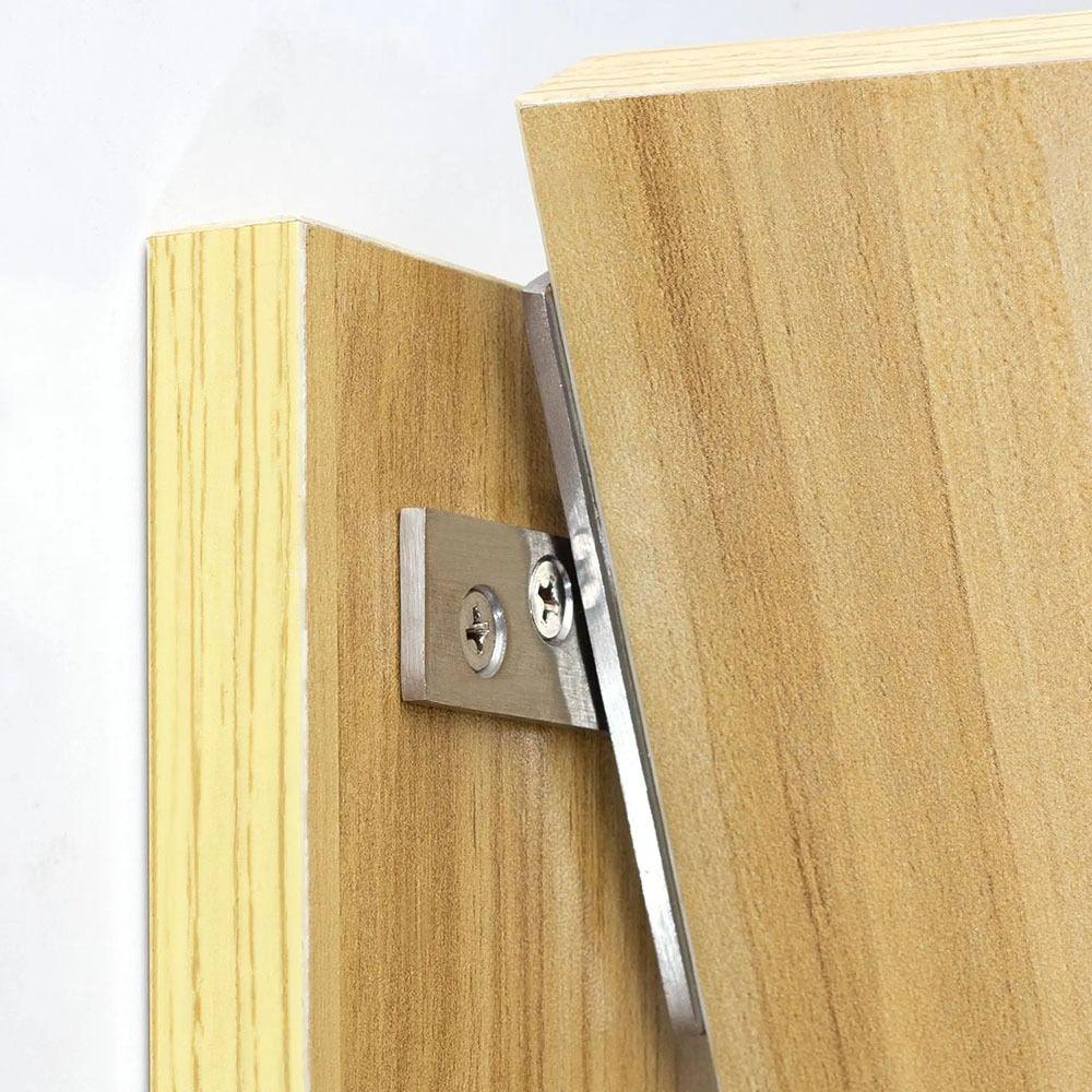 New Stainless Steel Pivot Hinge 360° Swivel Heavy Duty Door Concealing Shaft With Screws Location Shaft