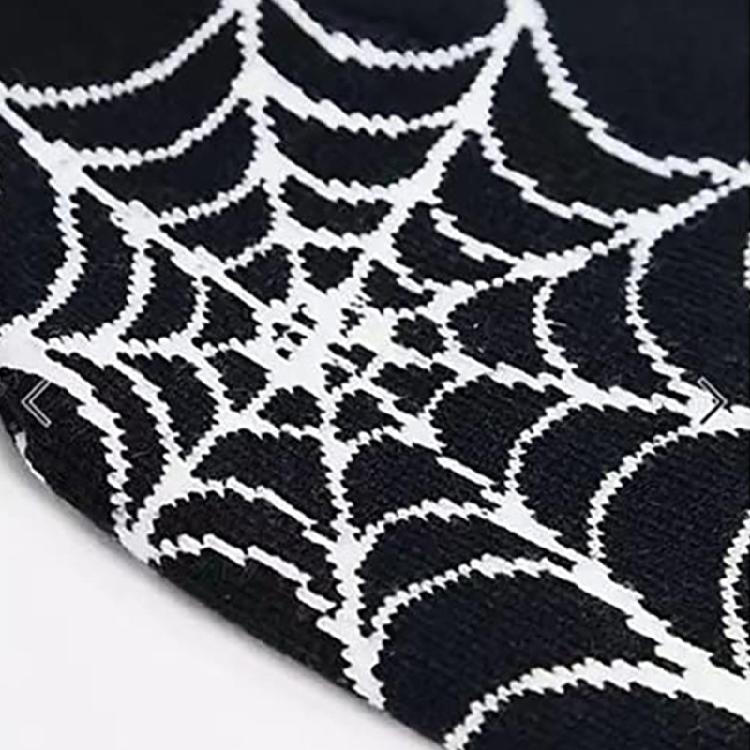 Spider Web Beanie Hat Y2K Beanie Knit Beanie Hat Spider Web Hat Y2k Baggy Slouchy Beanie Cap Skullies Beanie Skull Cap