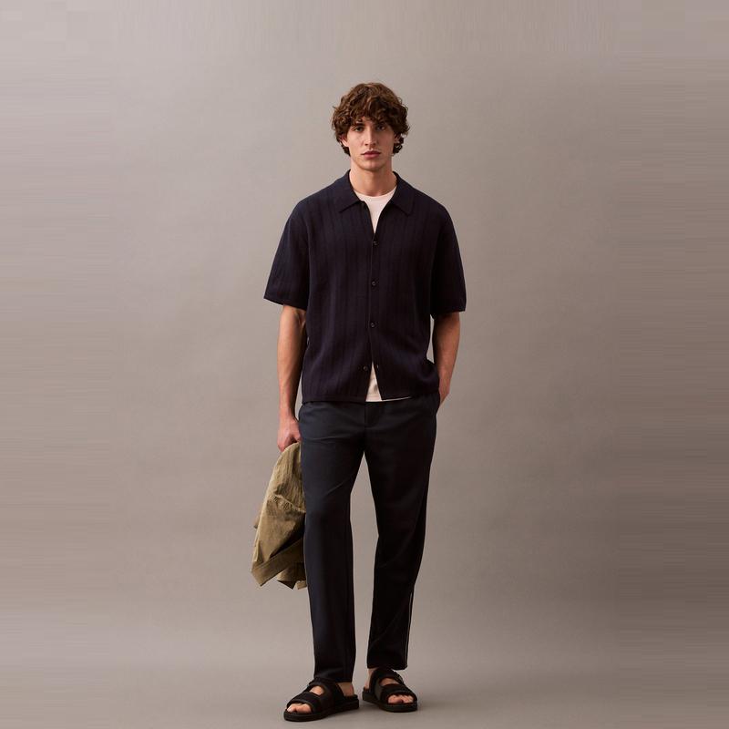 CALVIN KLEIN Casual Pants Men's Navy Blue 4LB401G