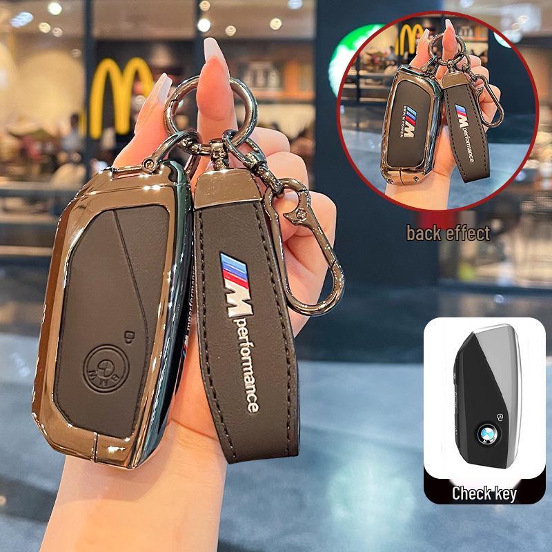 Совместимый чехол для ключа для моделей BMW X Series, 7/5/3 Series и i3
