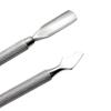Premium Stainless Steel Double-Ended Nail & Cuticle Pusher