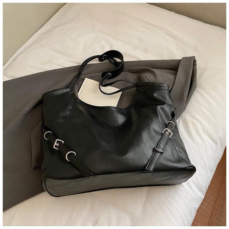 Вместительная сумка в стиле ретро для поездок на работу, повседневная и простая сумка через плечо, сумка-тоут для студента