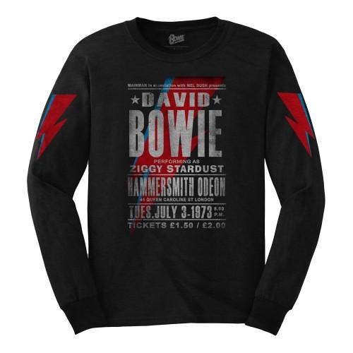 David Bowie Футболка унисекс для взрослых Hammersmith Odeon