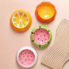 Ceramics Pet Cat Food Bowl Watermelon Water Bowl Durable Dog Food Bowl  For Pet Dog Cat