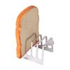Rust-proof Toast Holder Extended Handle Bread Stand Stainless Steel Toast Rack  Breakfast