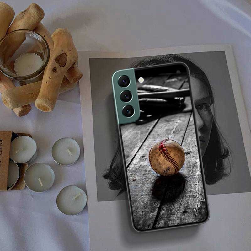 Baseball Phone Case For Galaxy A55 A35 A25 A15 A03S A04S A05S Samsung A20E A30 A40 A50 A70 A71 A51 A41 A31 A10S A21S Cover Capa
