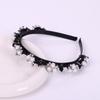 Pearl Braided Tools Hairband Flower Hair Toothed Headband Lazy Girls Hair Braider Hair Hoops  Women