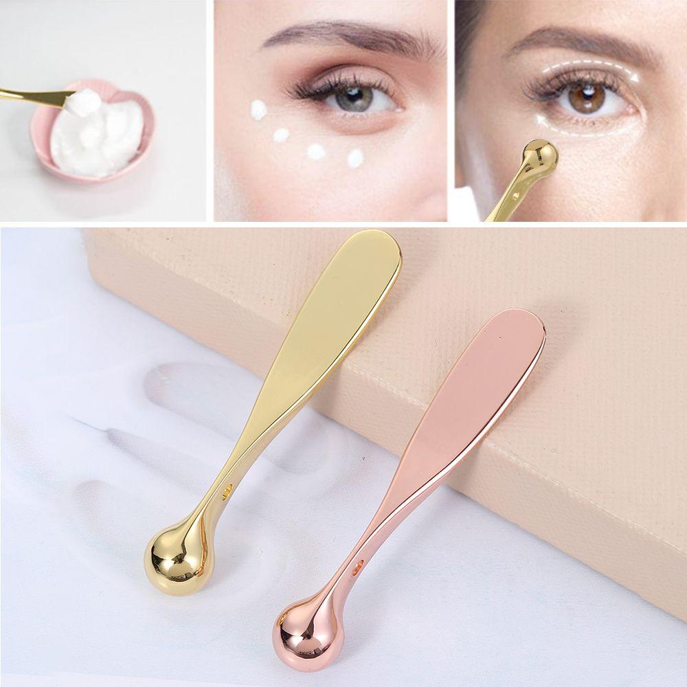 Rose Gold Face Mask Preminum Eye Cream Spoon Beauty Scoop Massage Stick Mixing Spatulas