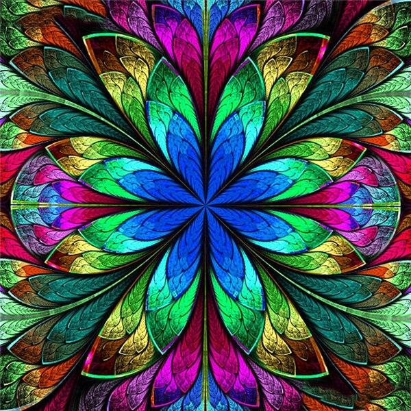 5d алмазная живопись Религиозная Мандала DIY Алмазная вышивка крестиком цветок домашний декор искусство рукоделие