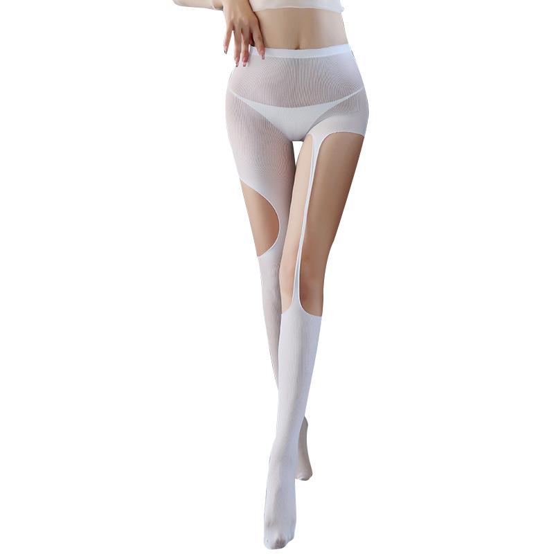 Секс нижнее белье Интернет знаменитости чулки приливы внешняя одежда лето тонкие чистое желание чулки колготки