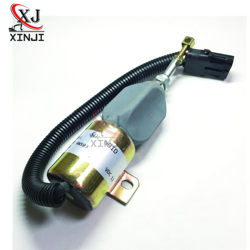 Parts 12V Fuel Shutdown Solenoid 1752ES-12E7UC3B1S1 SA-4888-12 for Woodward Parts Solenoid