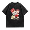 Campbell Soup Kid Food Mascot T Shirt vintage Washed graphic Comfortable Stylish Stretched Soft homme designer clothes Casual