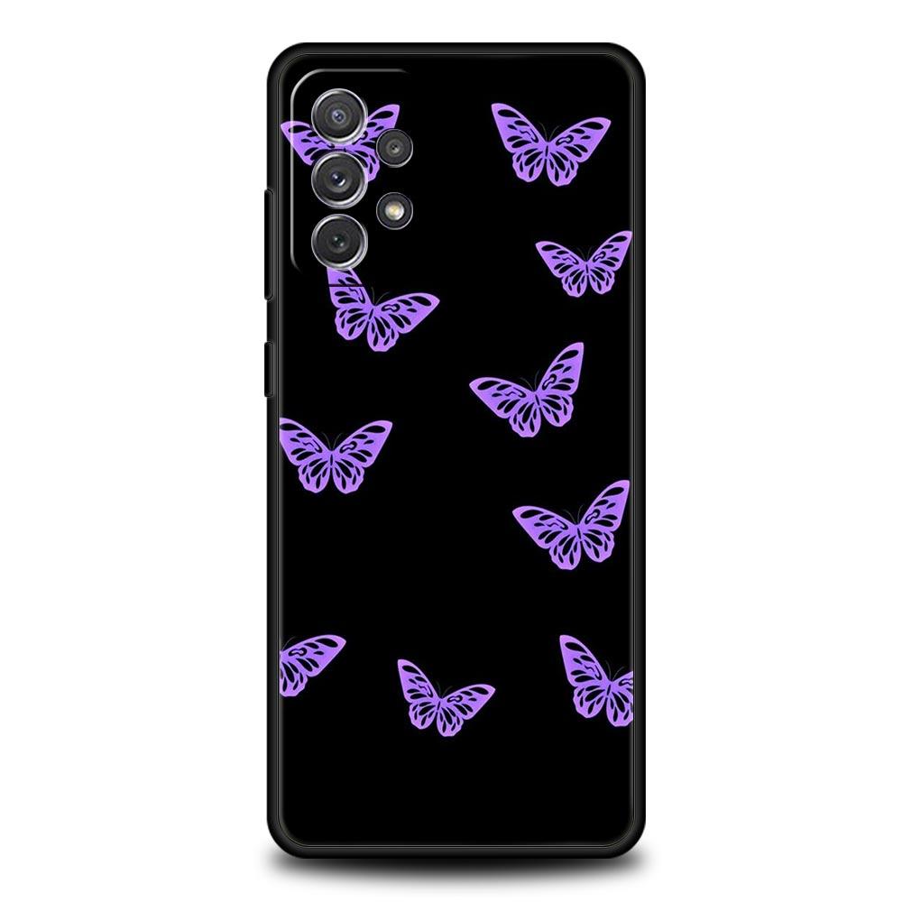 Бесконечность на Фиолетовом Чехле Для Samsung Galaxy A13 A51 A71 A41 A31 A21S A11 A01 A03S A12 A32 A52 A22 A23 A33 A53 A73 5G