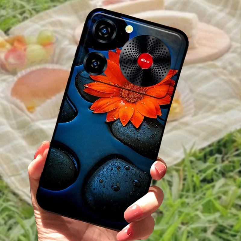 For ZTE Nubia Music Case Shockproof TPU Silicon Black Bumper Cover For ZTE Nubia Music Phone Cases Cute Back Cover Fundas Capa