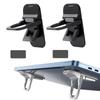 Laptop PC Stand Lightweight [FUPUTWO] Holder, Stick-on, Foldable, Anti-Slip, (Black)