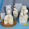 1set Lovers Statue Silicone Candle Mold DIY Handmade Epoxy Resin Aroma Candle Mold Creative Portrait Aroma Candle Mold