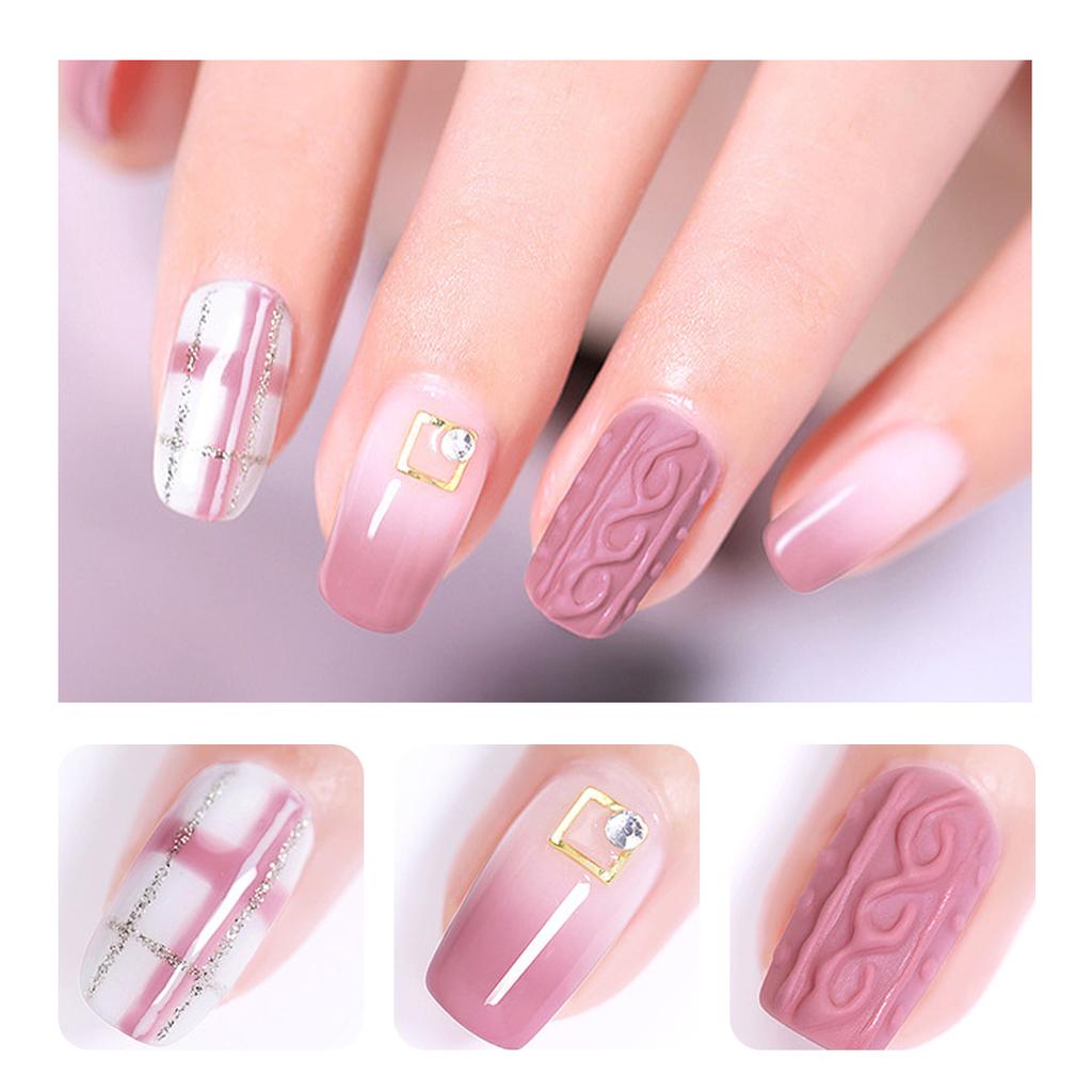 Monja набор кистей для дизайна ногтей