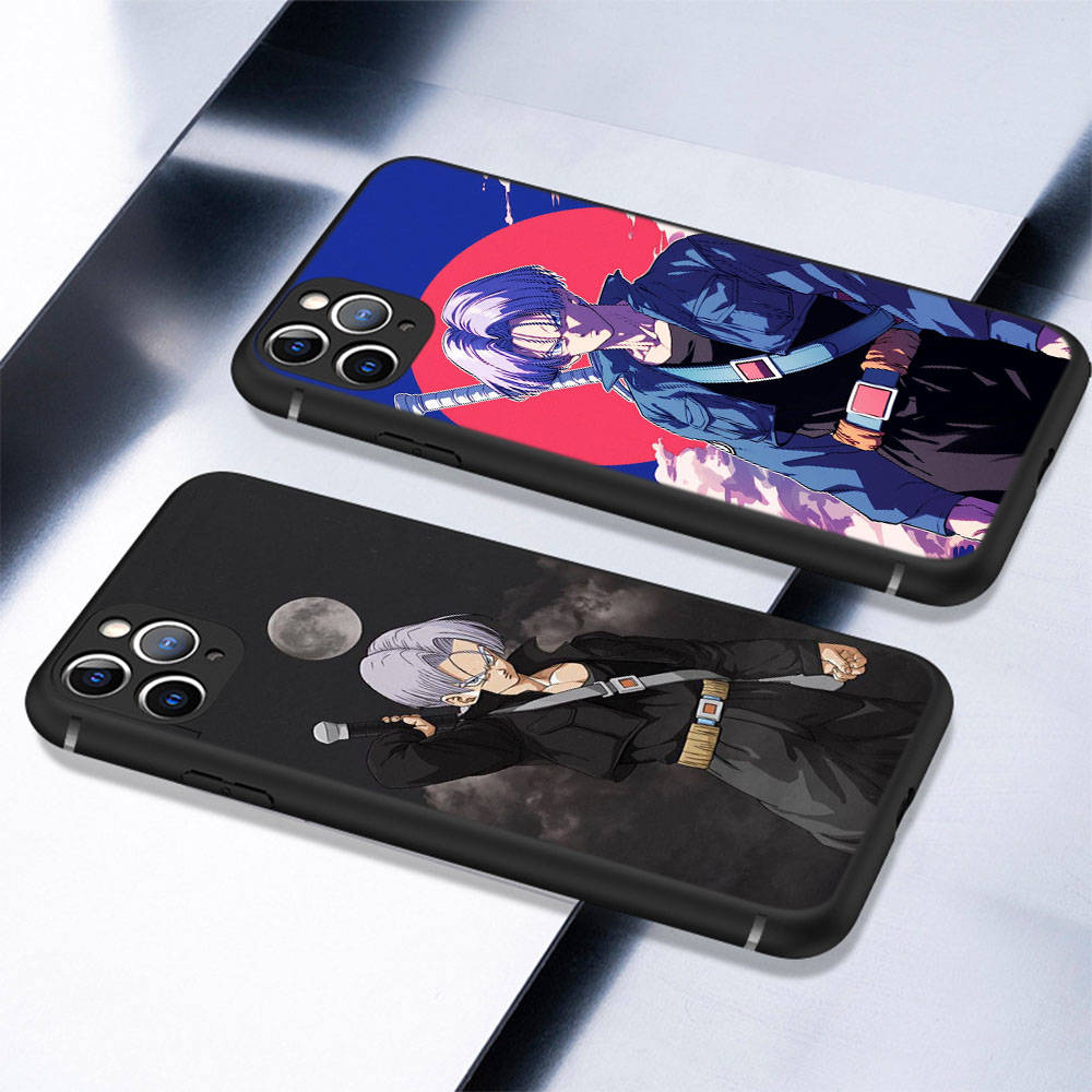 DT44 Dragon Ball Trunks Case for Samsung A04 A14 A23 A34 A54 M23 M33 M52 M53 Realme 10 9 C30S C35 C55 VIVO Y02S Y21 Y33S Y51 X80 Pro Clear Cover