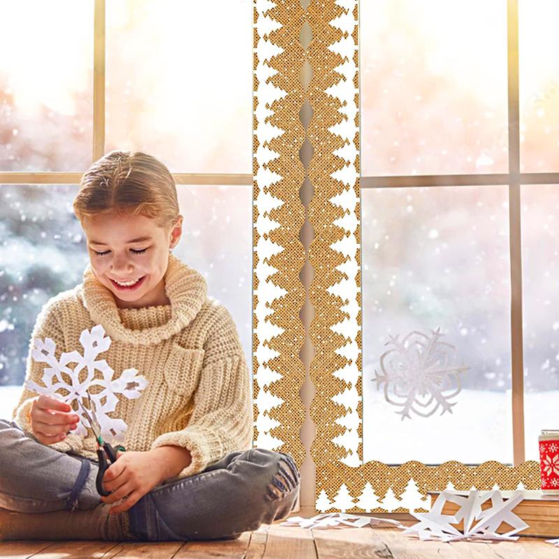 60Pcs Announcement Board Stickers Office Decorations Christmas Snowflake Stickers