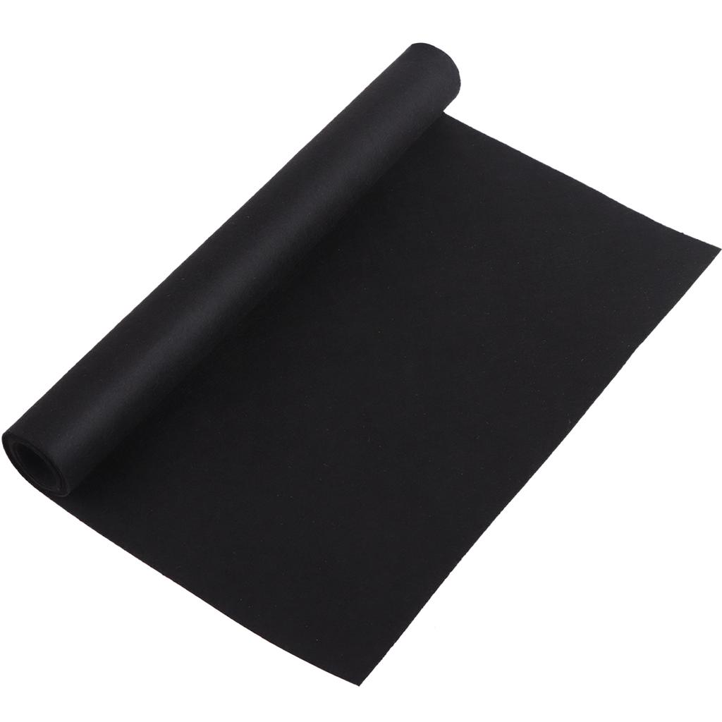 Листы черной фетровой ткани, 39,4" X 41,3"(1М х 1М) Листы фетровой ткани для рукоделия, квадраты из жесткой фетровой ткани разных цветов, для рукоделия