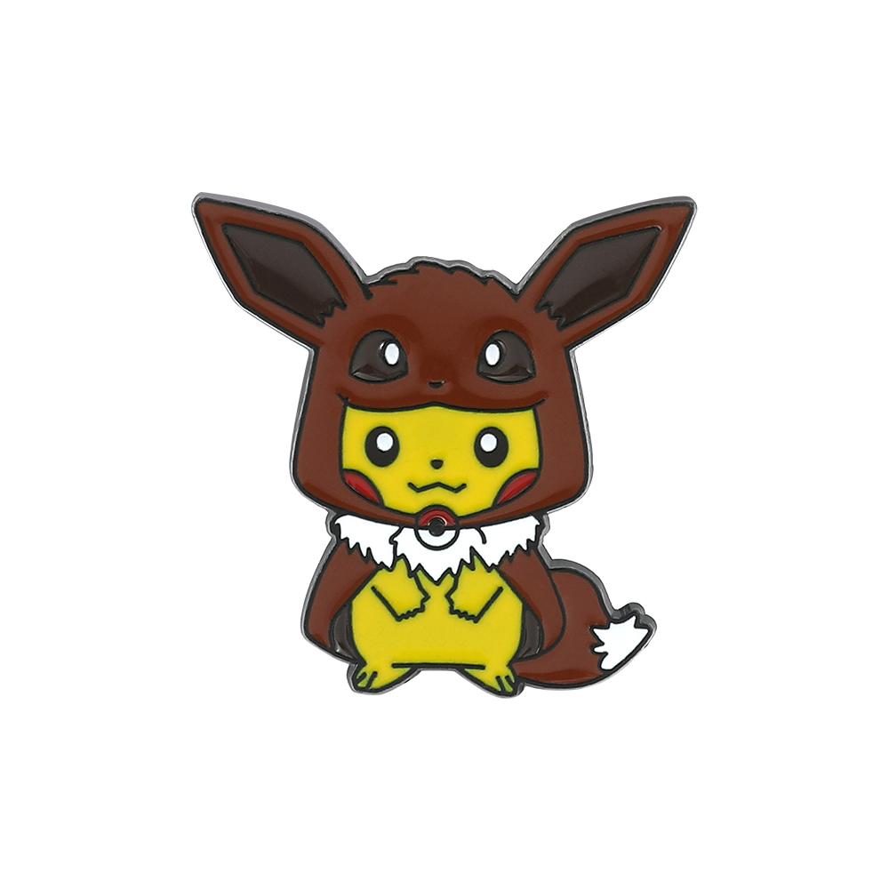 Anime Enamel Pin Kawaii Pikachus Badge Metal Brooch Cosplay Jewelry Backpack Clothing Lapel Pin Decoration Accessories