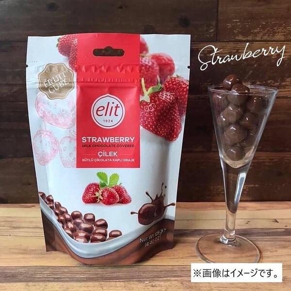 Elit Молочный шоколад Клубника 125 г [Молочный шоколад].Молочный шоколад с клубничной начинкойКлубникаМолочный шоколад с клубничной начинкойКлубника f