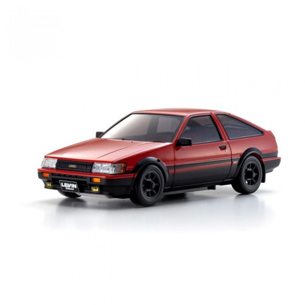 Kyosho Ma 020 Toyota Corolla Levin Ae86 Red Black Readyset