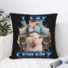 Я ем цемент смешной мем с кошкой Наволочка Товар Подушка Чехол для подушки Домашний декор На молнии Несколько размеров