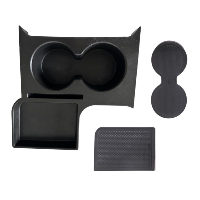 For Ford Maverick 2024 2025 Center Console Cup Holder ert Expander Organizer Tray with Rubber Mat Interior