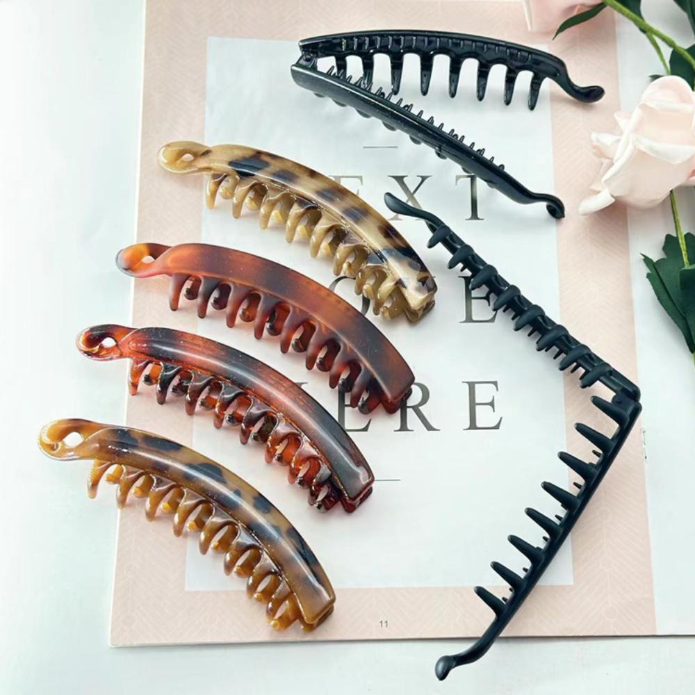 Модные зажимы для волос, держатели для хвостиков, заколки для хвостиков, заколки-бананы, заколки для волос для женщин