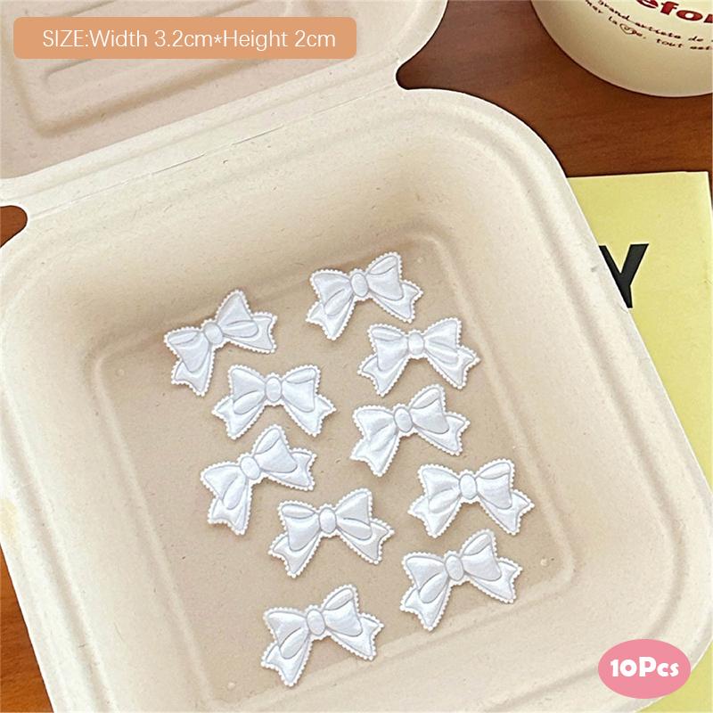 10 шт. милые мультяшные крылья бант звезда крышка карты украшения милые самодельные заколки для волос аксессуары подарок самодельные швейные материалы